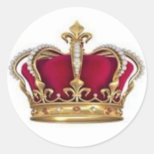 Adesivo King and Queen Crown Sticker