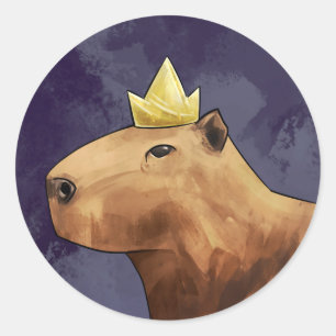 Adesivo King Capybara