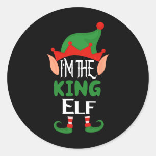 Adesivo King Elf Costume Engraçado Grupo Familiar de Combi