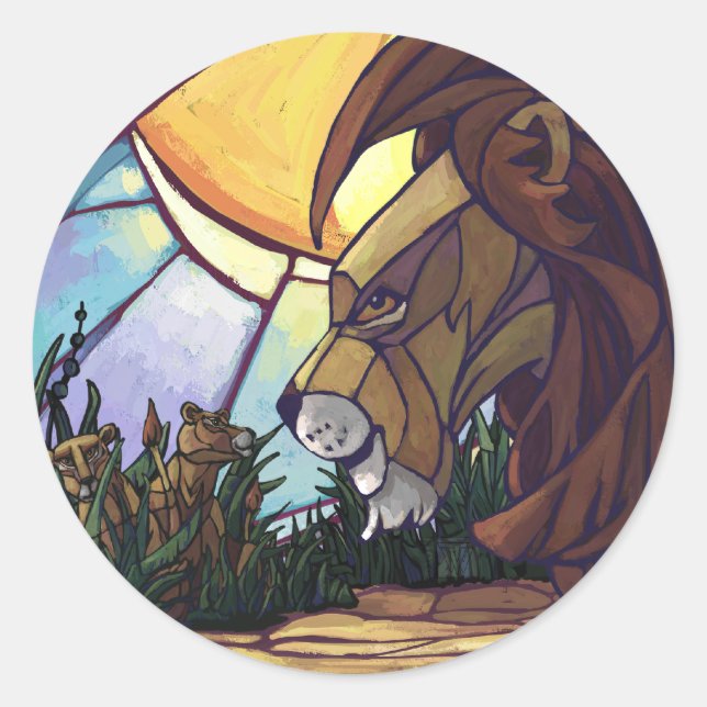 Adesivo King Lion e Cubs (Frente)