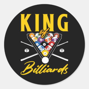 Adesivo King Of Billiards Piscina Snooker Billiards Rack C