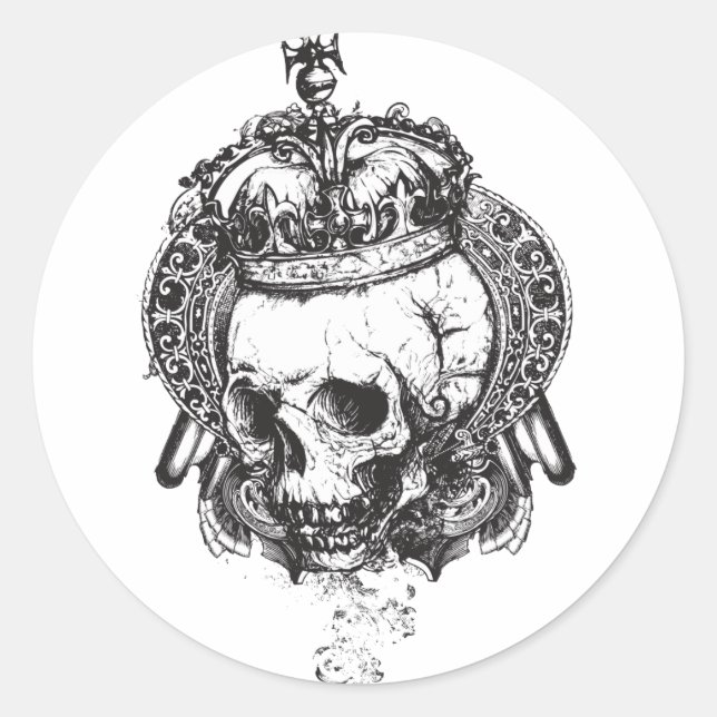Adesivo King Skull (Frente)