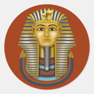 Adesivo King Tut Classic Round Sticker