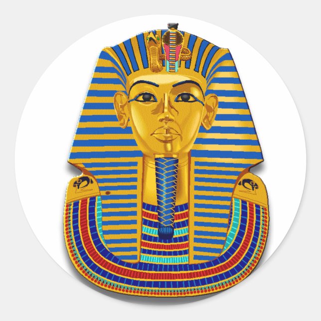 Adesivo King Tut Mask (Frente)
