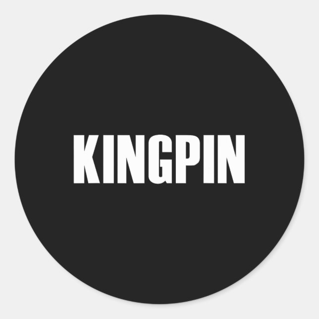 Adesivo Kingpin Funny Boliches (Frente)