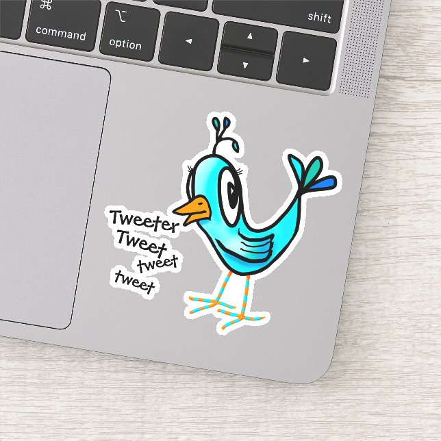 Adesivo KiniArt Chatty Little Bird (Detalhe)