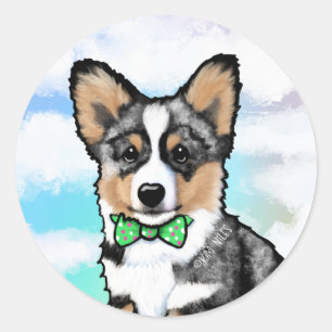 Adesivo KiniArt Merle Corgi