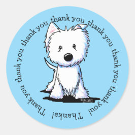 Adesivo KiniArt Westie TY Stickers