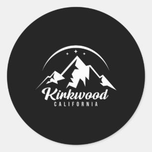 Adesivo Kirkwood California Ski Resort Esquiando Snowboard