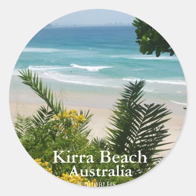 Adesivo Kirra Beach Sticker #2 (Frente)