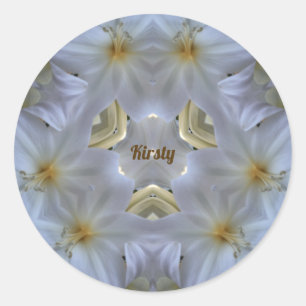 ADESIVO KIRSTY ~ LÍRIO BRANCO DE PÁSCOA RELIGIOSO ~ 