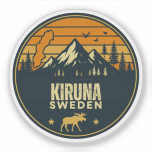 Adesivo Kiruna, Suécia Sverige