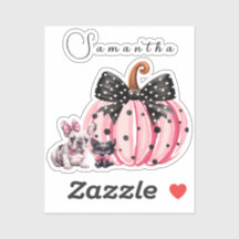 Kisses Hallloween Bulhdog Francês Citação de Gato