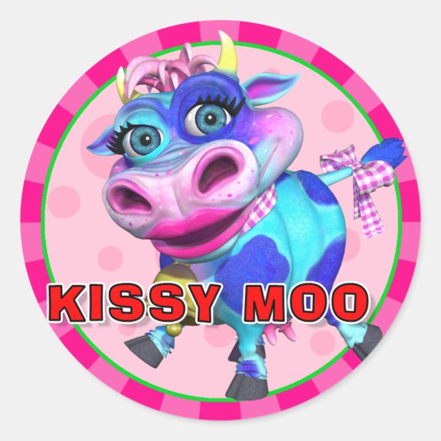 Adesivo Kissy Moo Stickers (Frente)