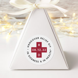 Adesivo Kit de Alivio de toque de mão   Favor de Casamento