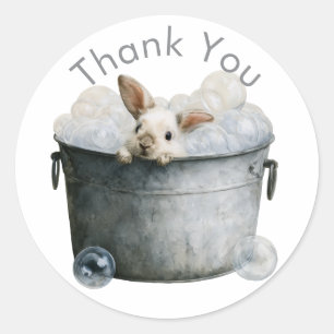 Adesivo Kitchen Bunny Travessuras 🐇   Obrigado