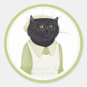 Adesivo KITCHEN MAID CAT Palavras redondas grandes