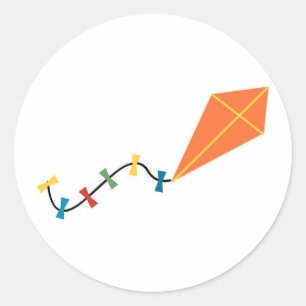 Adesivo Kite Laranja