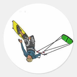 Adesivo kitesurfer