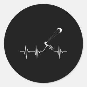 Adesivo Kitesurfer Hebeat Kiteboard Kite Surfing Kiteboard