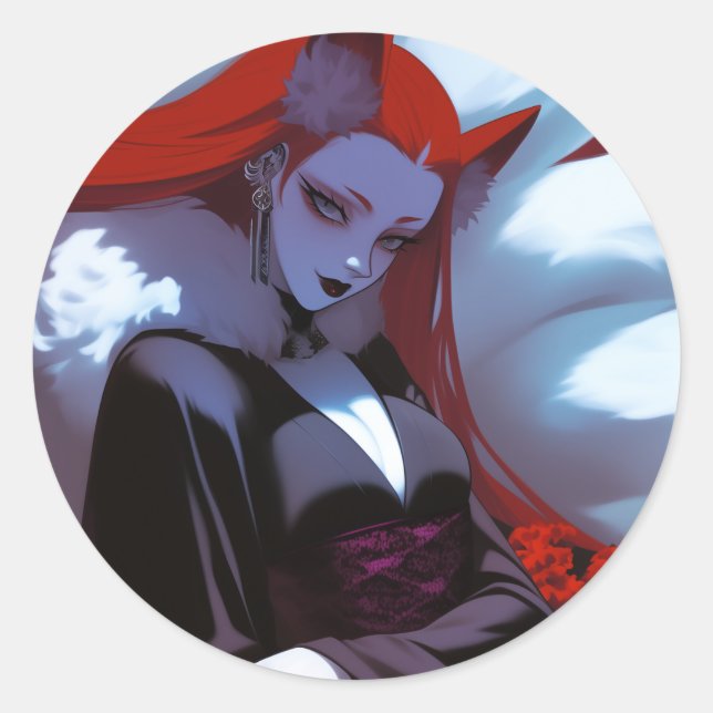 Adesivo Kitsune (Frente)