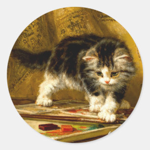 Adesivo Kitten com pintura e escovas