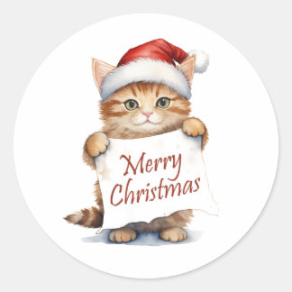 Adesivo Kitten Felry Natal