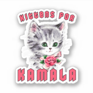 Adesivo Kittens para Kamala