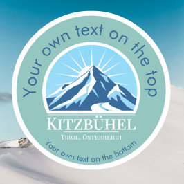 Adesivo Kitzbühel Tirol Áustria Österreich, estância de es