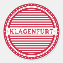 Adesivo Klagenfurt City Pride Emblem – Austria Identity