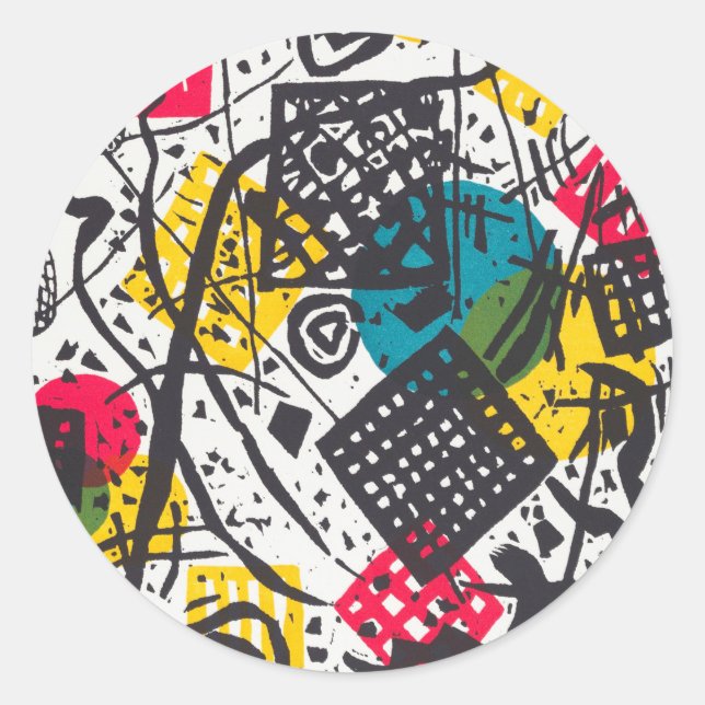 Adesivo Kleine Welten V (Pequenos Mundos V) Wassily Kandin (Frente)