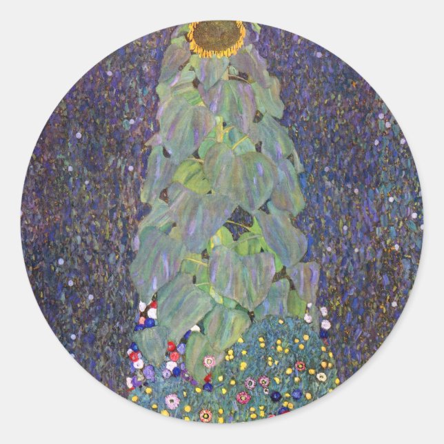 Adesivo Klimt ~ É o Sonnenblume (Frente)