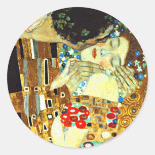 Adesivo Klimt - O Beijo
