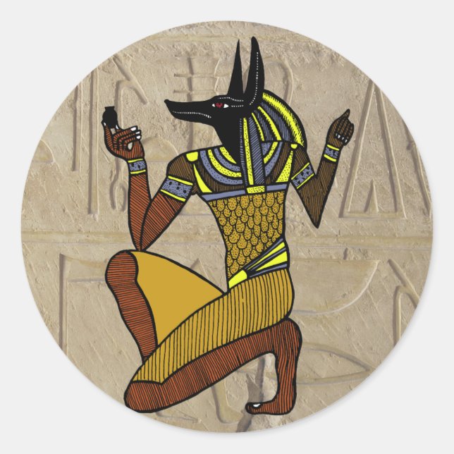 Adesivo Kneeling Anubis Sticker (Frente)