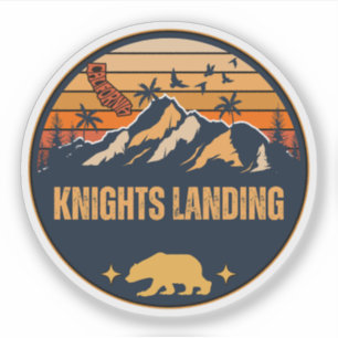 Adesivo Knights Landing, Califórnia