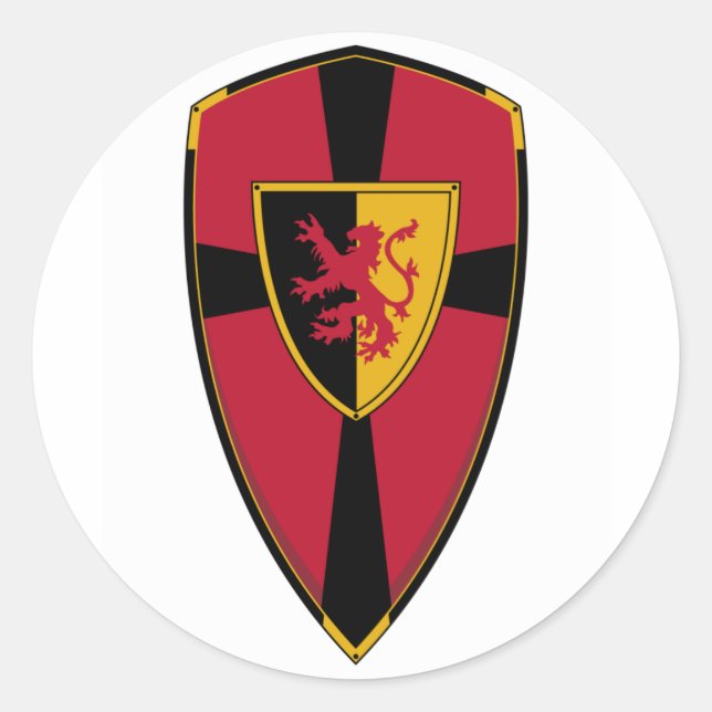 Adesivo Knights Shield Sticker (Frente)