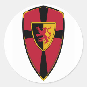 Adesivo Knights Shield Sticker