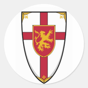 Adesivo Knights Shield Sticker