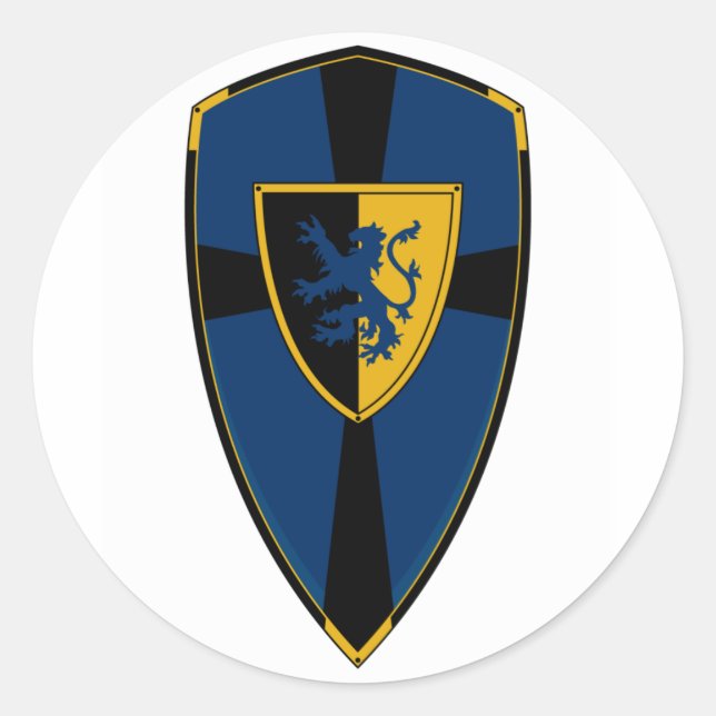 Adesivo Knights Shield Sticker (Frente)