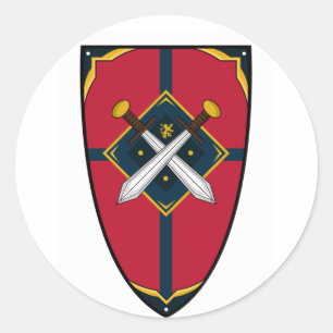 Adesivo Knights Shield Sticker