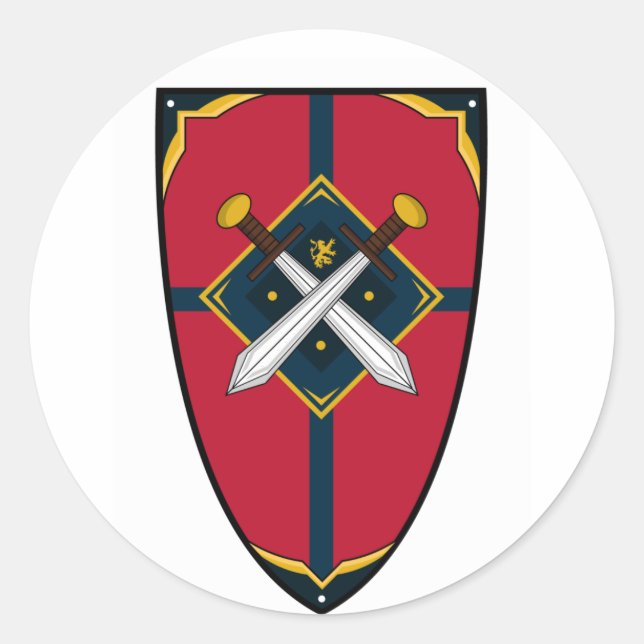 Adesivo Knights Shield Sticker (Frente)