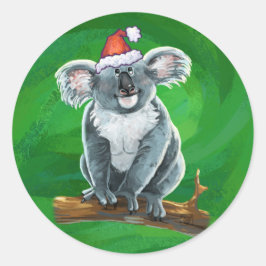 Adesivo Koala Bear Christmas