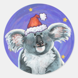 Adesivo Koala Bear Christmas
