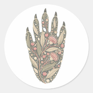 Adesivo Koala Botanical Footprint Nature Sticker