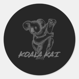Adesivo Koala Kai Para Adolescentes Amantes de Karatê e An