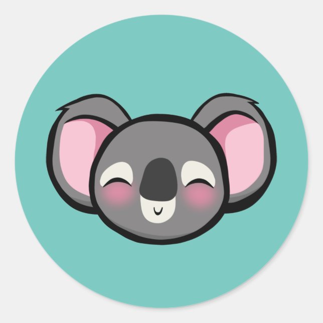 Adesivo Koala Sticker (Frente)