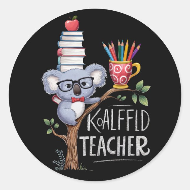 Adesivo KOALAFied TEACHER (Frente)