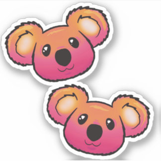 Adesivo koalas do partido