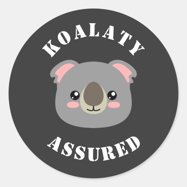 Adesivo Koalaty Assured (Frente)