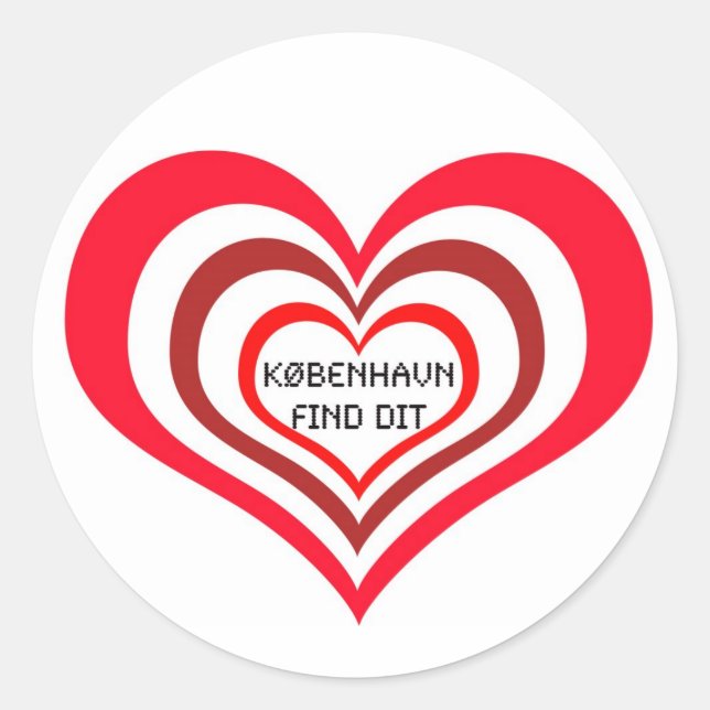 Adesivo København Find Dit EFD Sticker one (Frente)